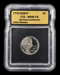 2026-P Jefferson Nickel MS66 FS ICG Semiquincentennial Initial Release 1776-2026