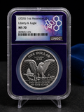 2026 Ascension Island Liberty & Eagle 1 oz Silver Coin NGC MS70