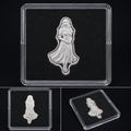 5 Gram .999 Fine Silver Lady Shaped Art Bar Fractional Silver