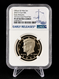 2023-S Kennedy Half Dollar Clad Proof NGC PF69 Ultra Cameo Early Releases 50C