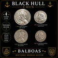 Panama Silver Balboa Coin Lot | 1930, 1953, 1953 & 1966 | 4 Silver Coins