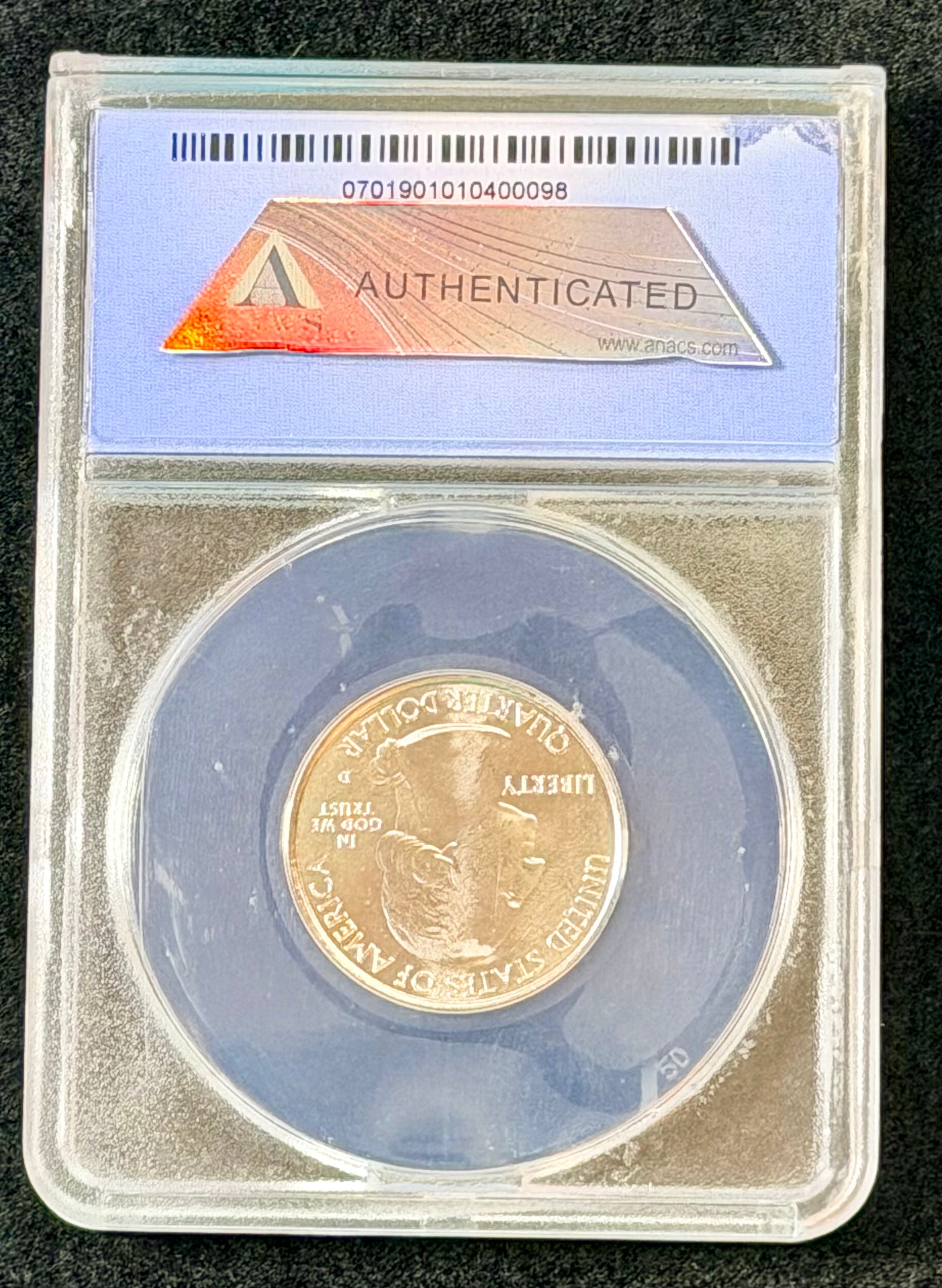 2016-D Cumberland Gap Quarter ANACS MS67 First Day of Issue #98/5000 America the Beautiful