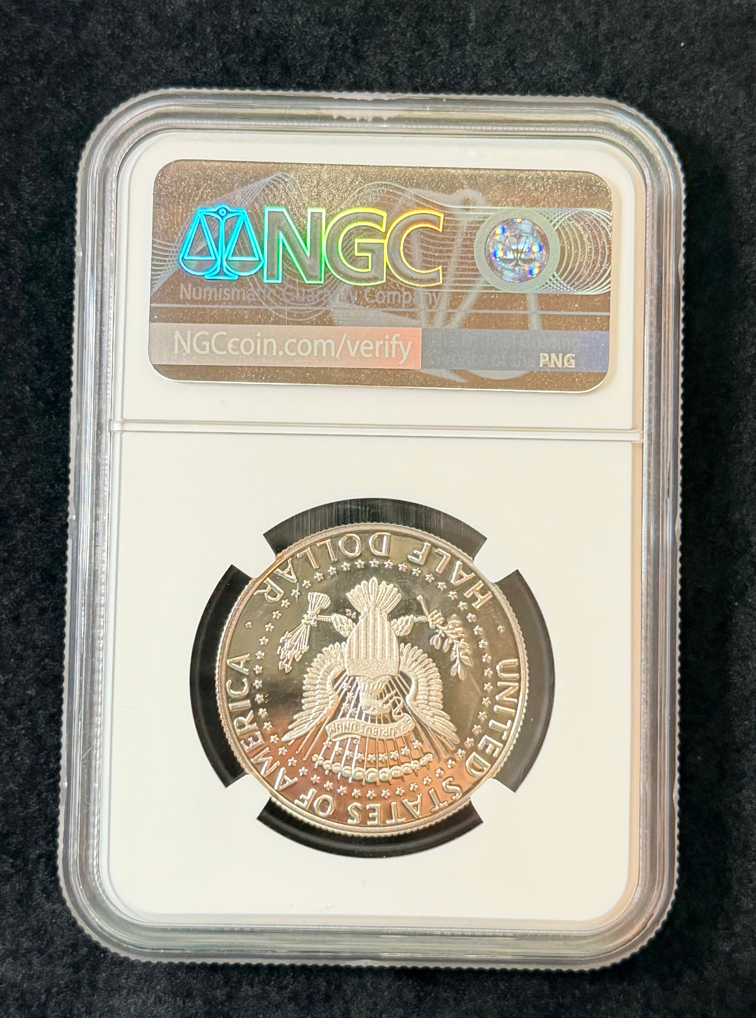 2023-S Kennedy Half Dollar Clad Proof NGC PF69 Ultra Cameo Early Releases 50C