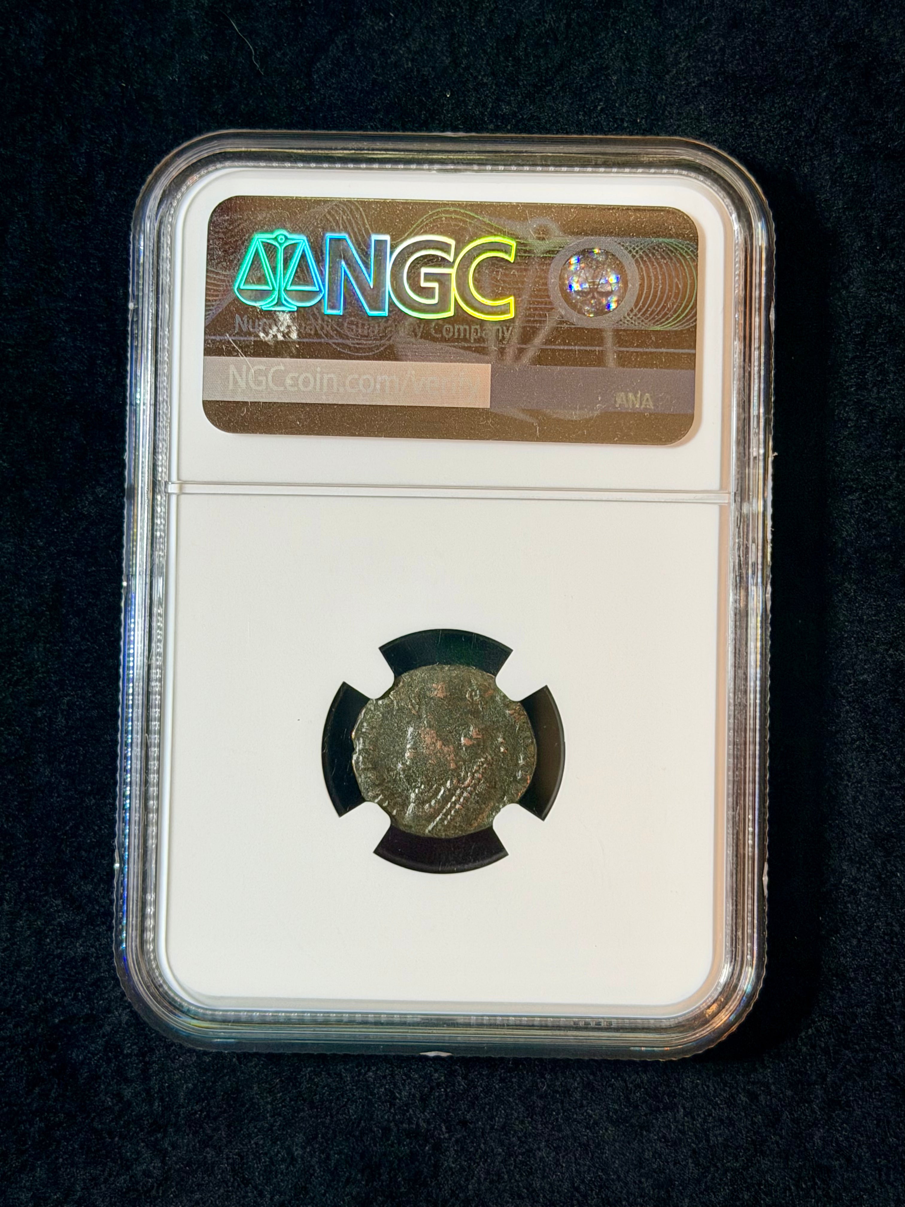 Roman Empire Constantius II BI Half-Centenionalis AD 337-361 NGC Ancients VF House of Constantine