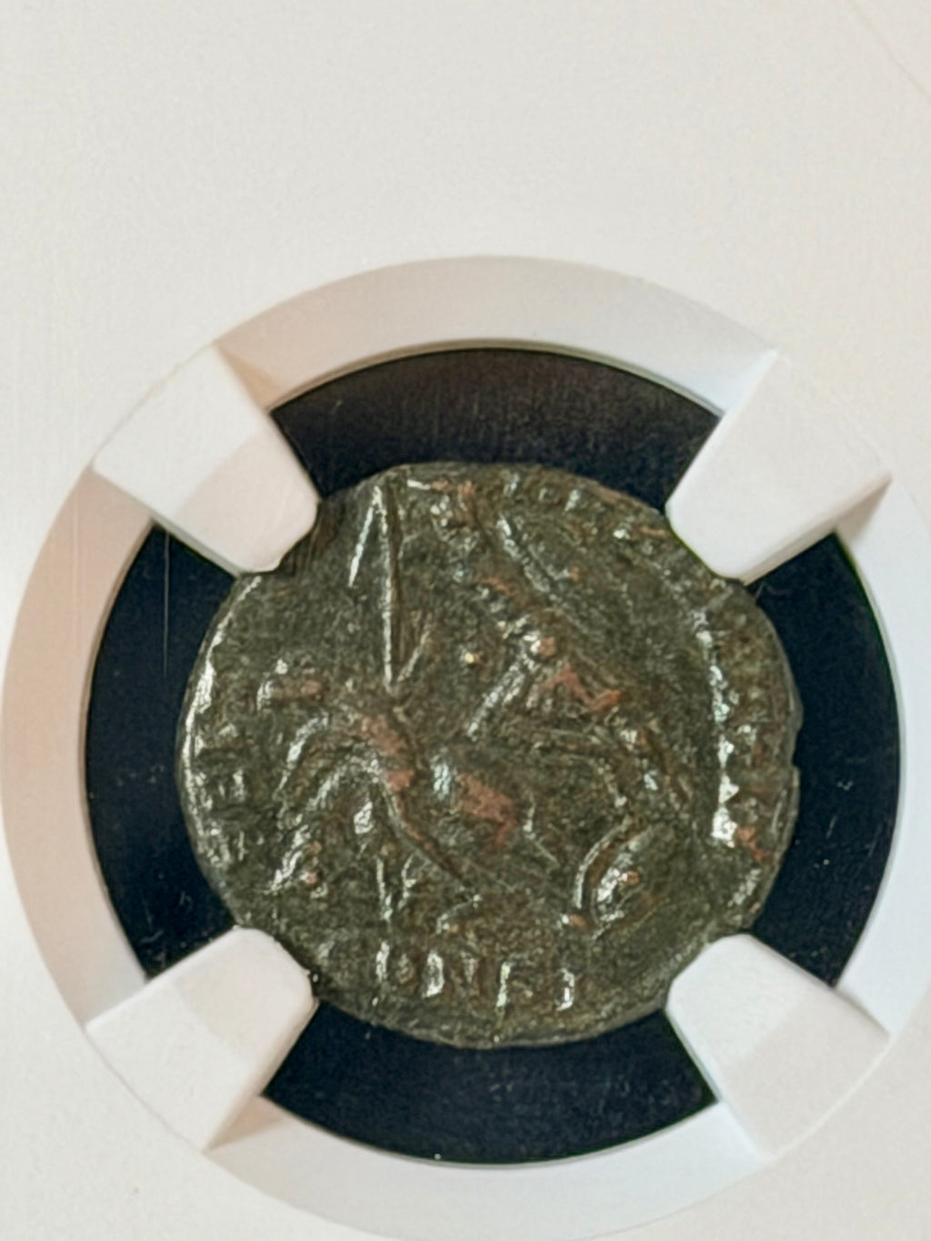 Roman Empire Constantius II BI Half-Centenionalis AD 337-361 NGC Ancients VF House of Constantine