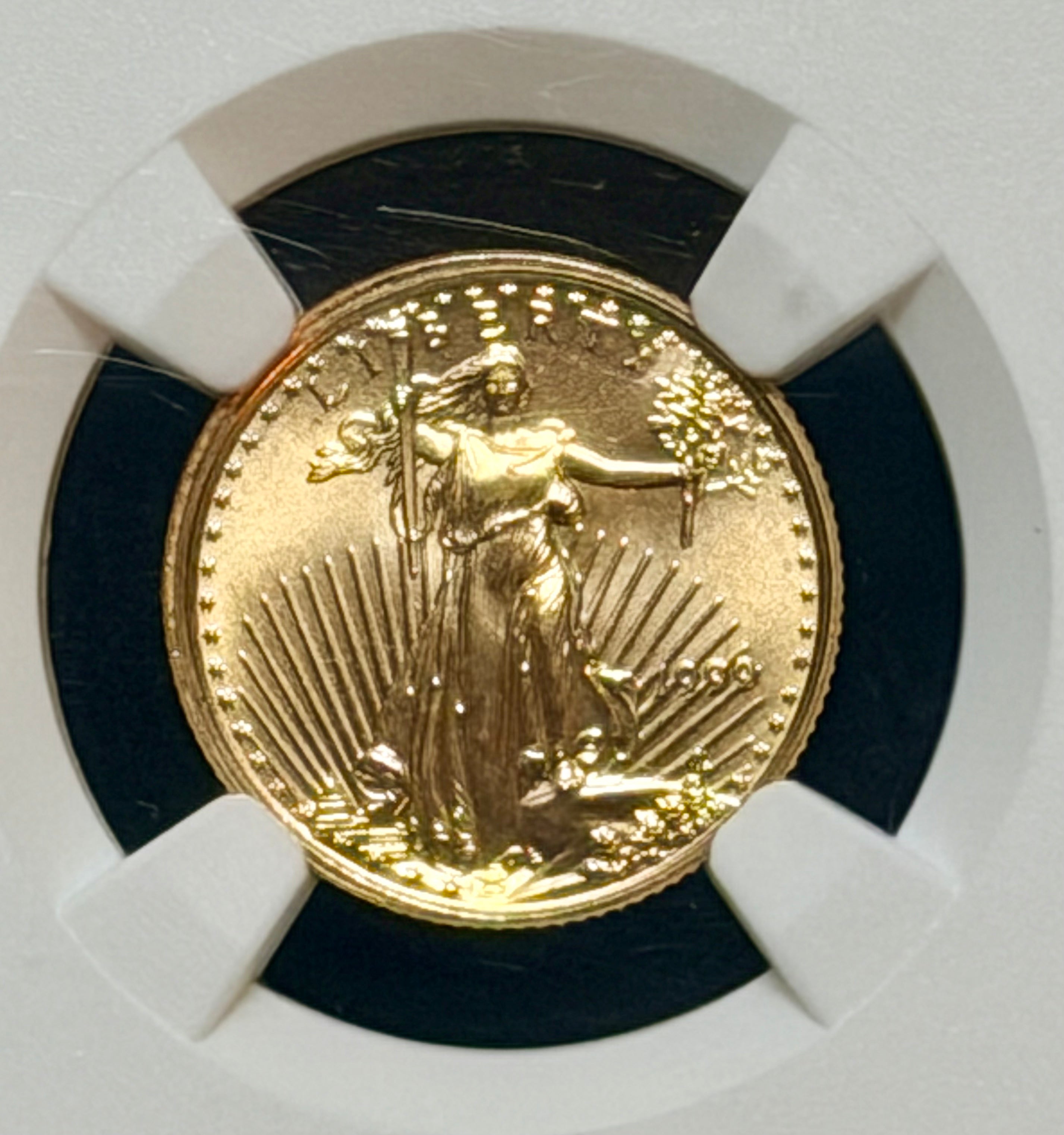 1999 $5 Gold American Eagle 1/10 oz Gold Coin NGC MS69