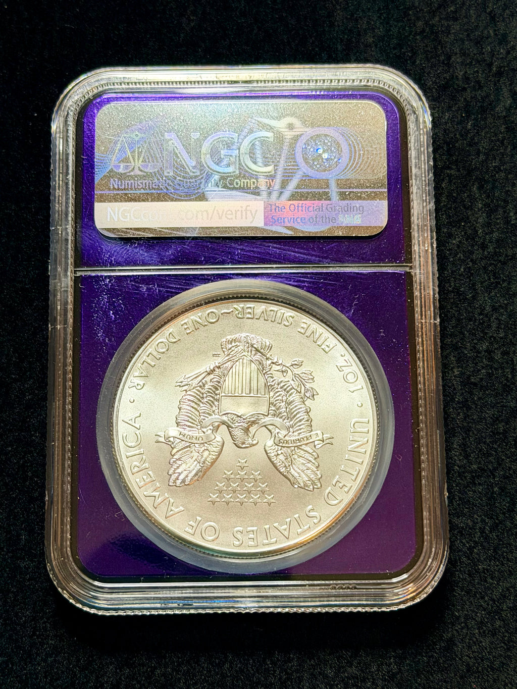 2011-(W) American Silver Eagle NGC MS69 Struck at West Point Mint