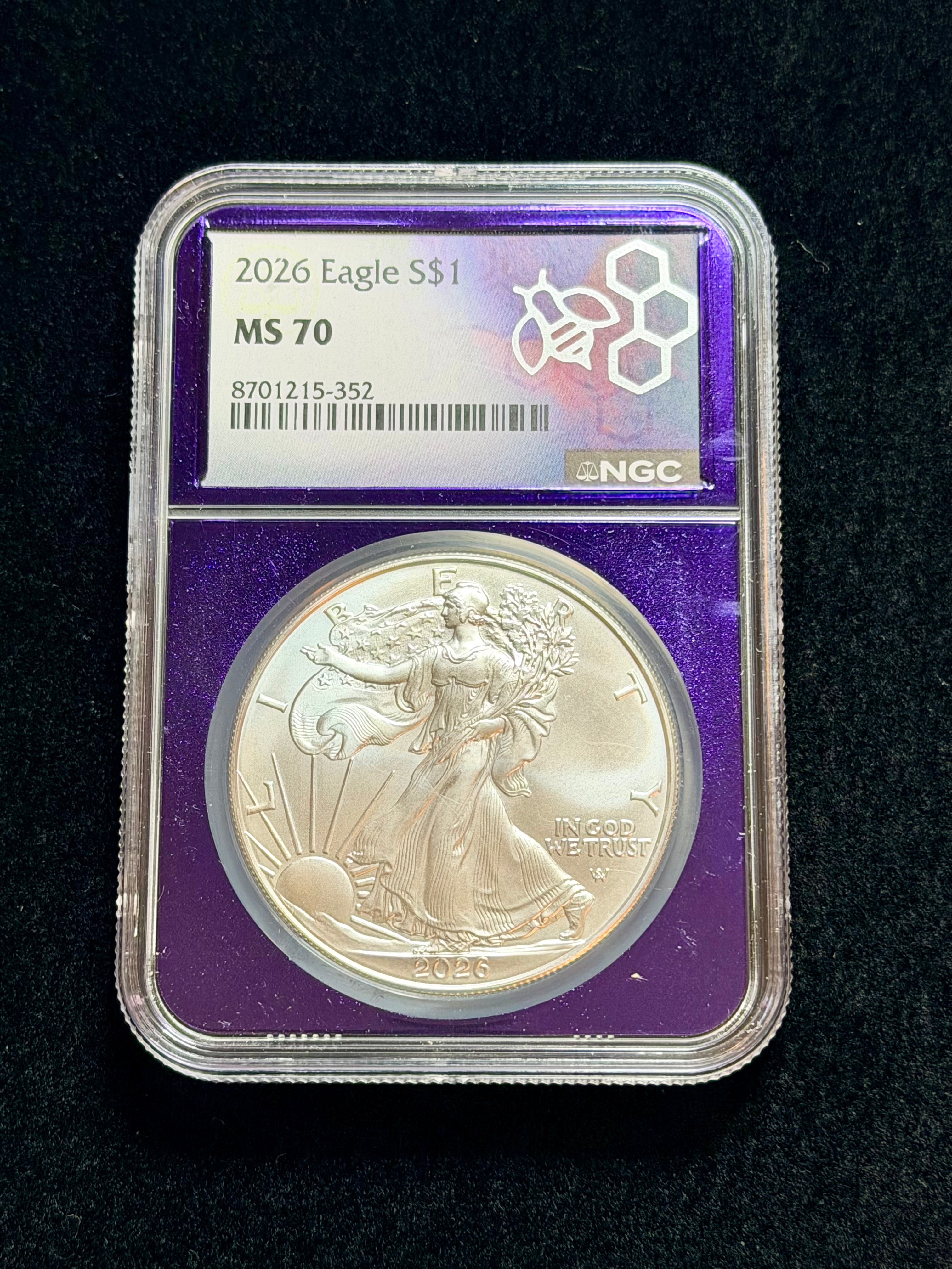 2026 American Silver Eagle NGC MS70