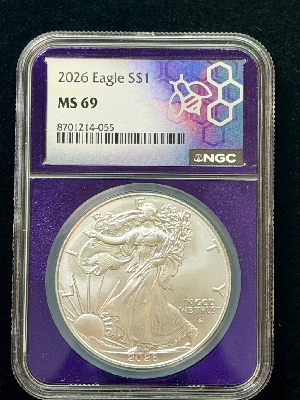 2026 American Silver Eagle $1 – NGC MS69