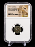 Roman Empire Constantius II BI Half-Centenionalis AD 337-361 NGC Ancients VF House of Constantine