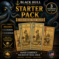 Goldback Starter Pack 3 Face Value 24K Gold Notes Collection